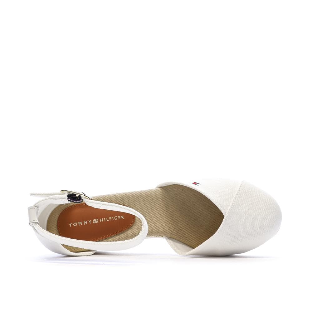 Sandales Blanches Femme Tommy Hilfiger FW0FW08657 4