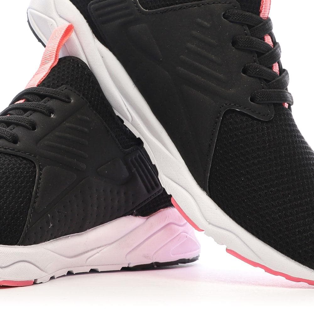 Baskets Noires/Roses Fille Kappa San Puerto 3