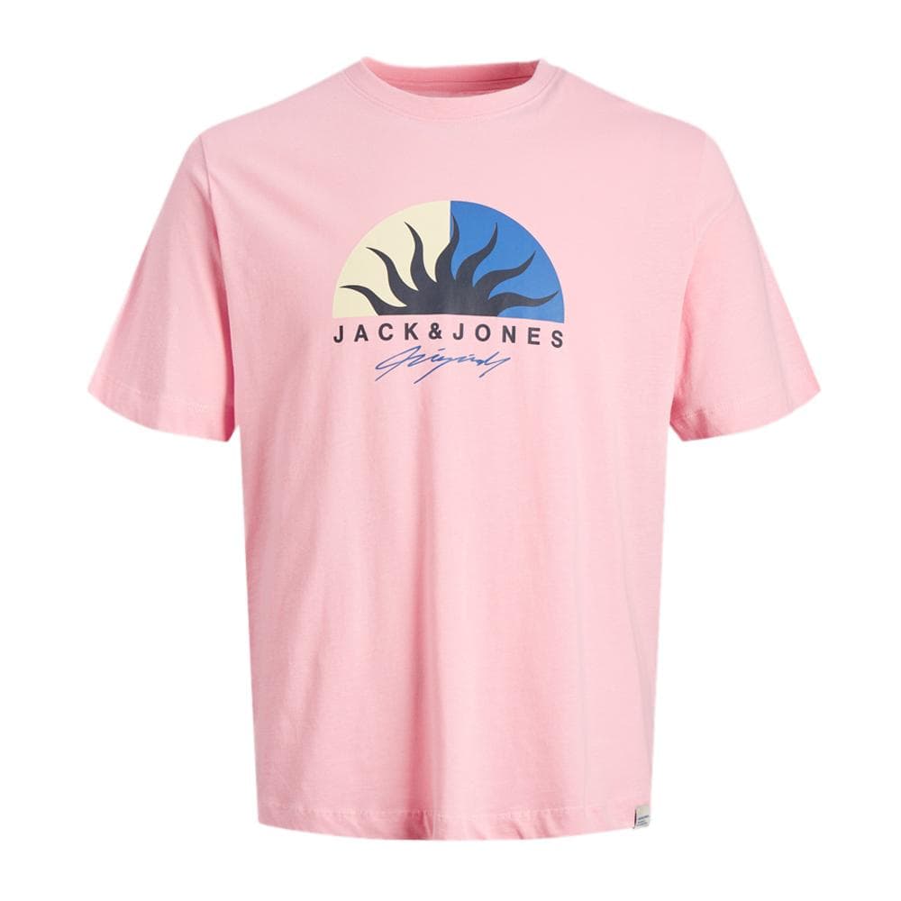 T-shirt Rose Homme Jack & Jones Tulum 1