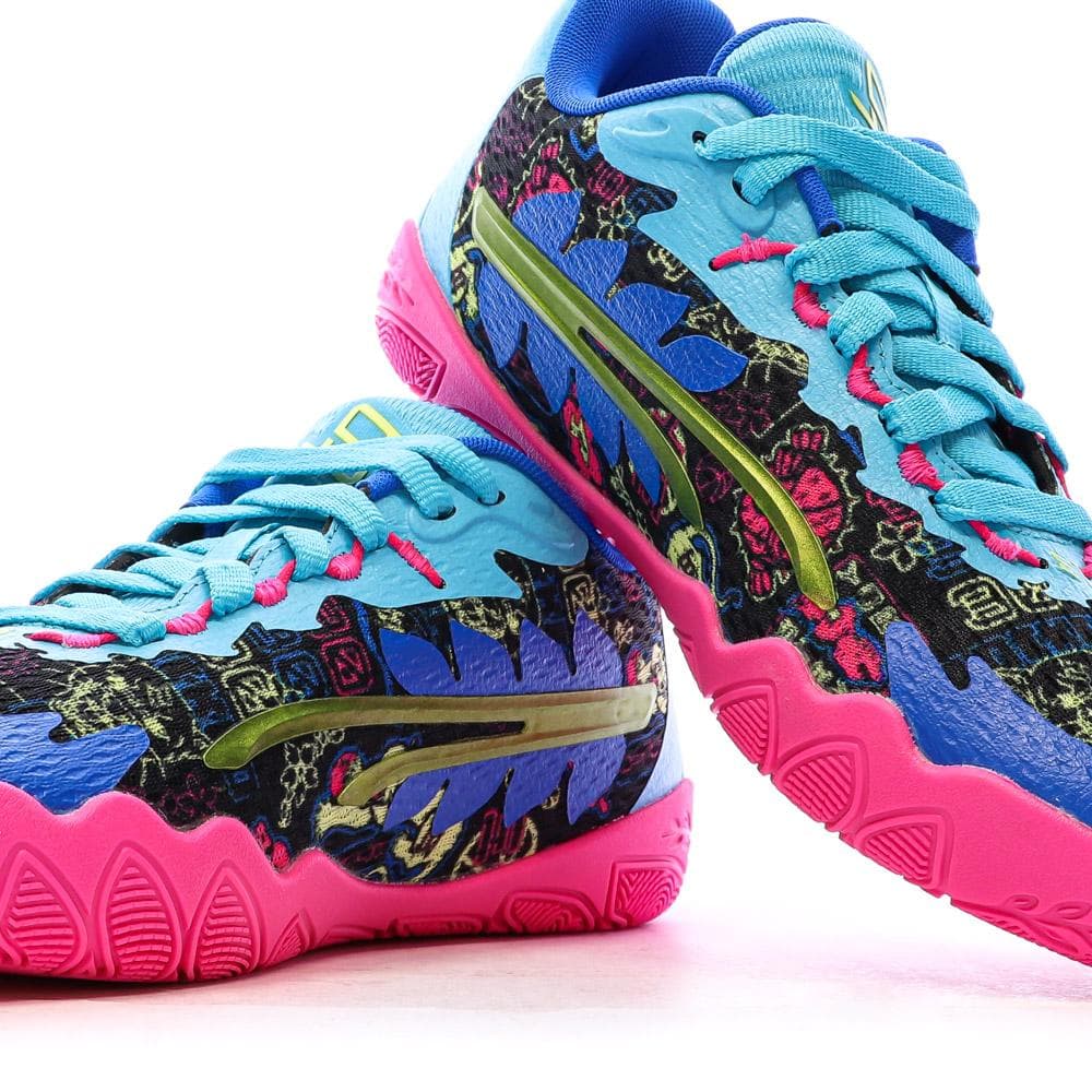Chaussures de Baskets Bleu/Rose Homme Puma Stewie 3 7