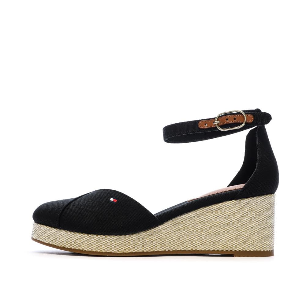 Sandales Noires Femme Tommy Hilfiger FW0FW08657 1