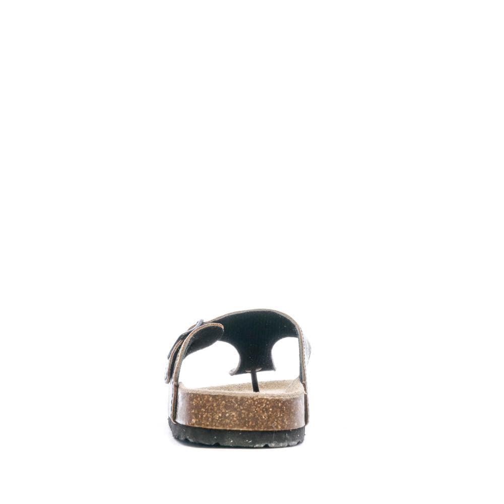 Sandales Noir/Doré Léopard Femme Beppi 3