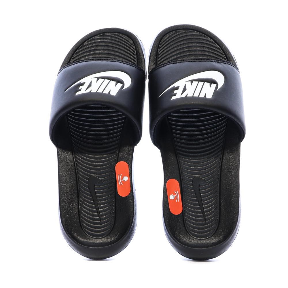 Claquettes Noires Femme Nike Victori 3