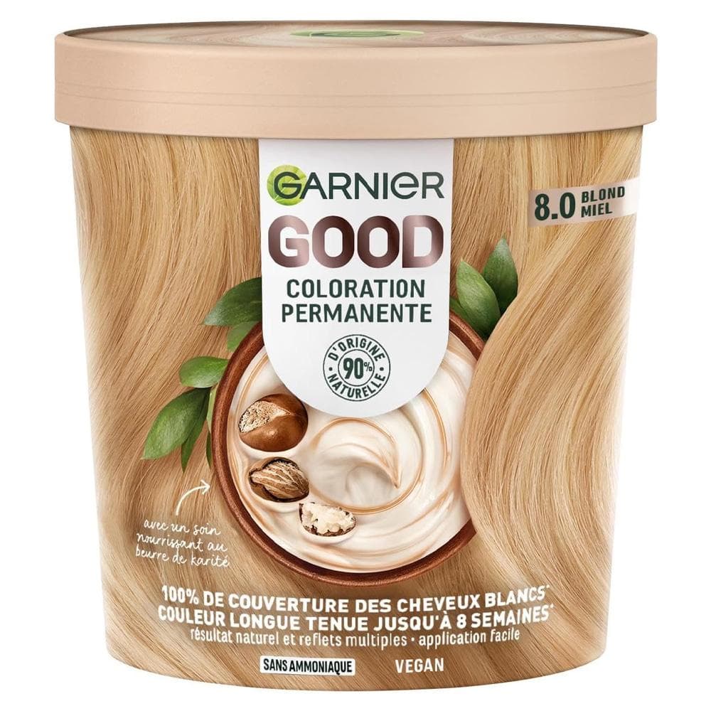 Coloration Permanente Longue Tenue Honeyblonde Good Garnier 8.0 1