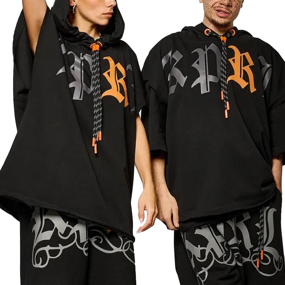 Sweat Noir/Orange Homme Kaporal VANK 1
