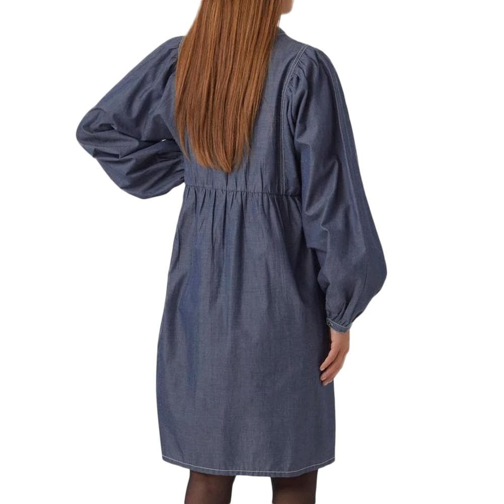 Robe Bleu Foncé Femme Mamalicious Jeanne 2