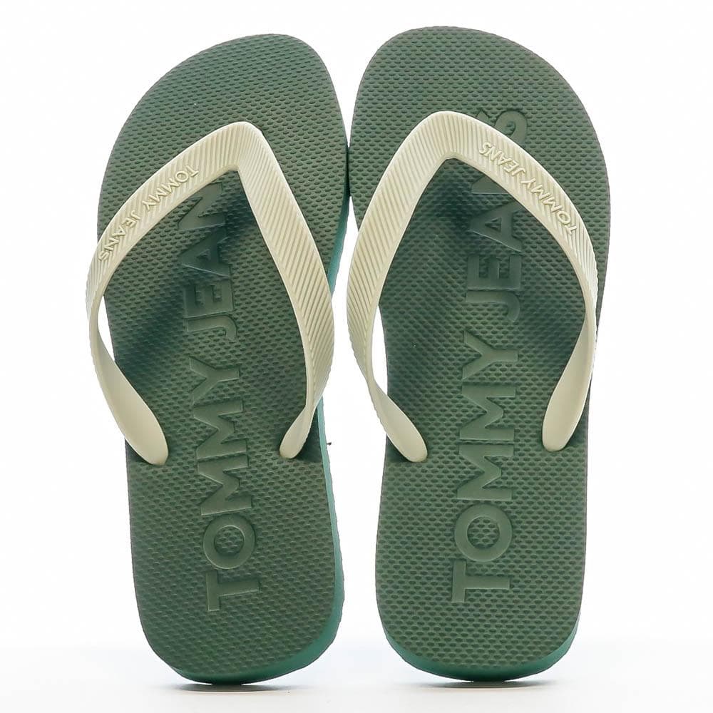 Tongs Vertes Homme Tommy Hilfiger Tjm Beach 3