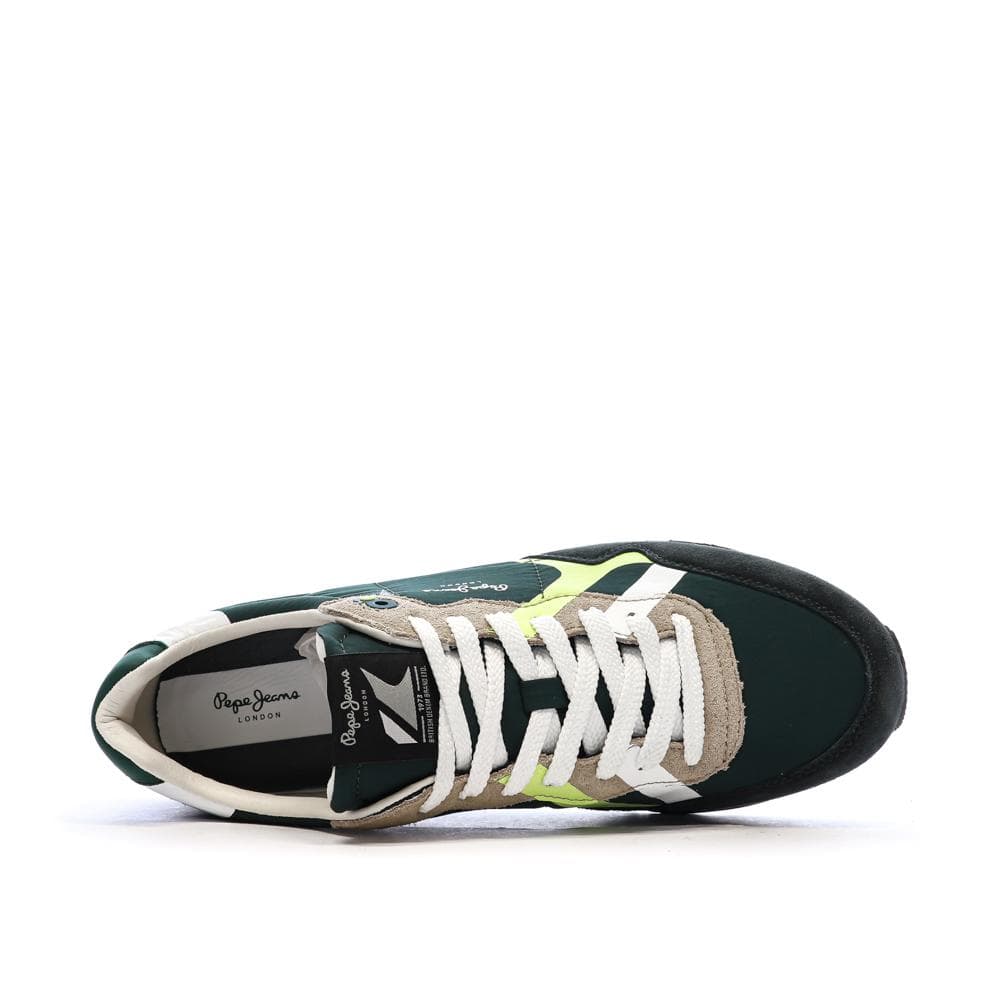 Baskets Verte Homme Pepe Jeans Brit Road 4