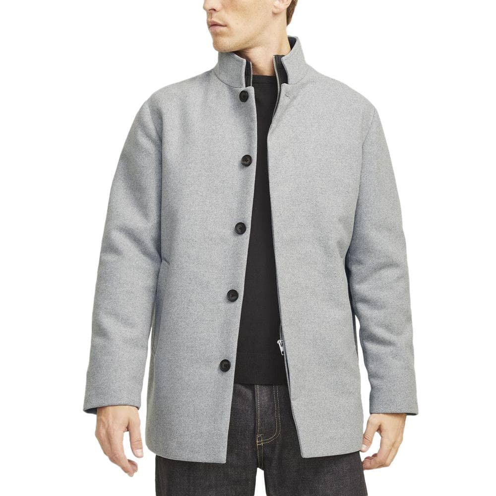 Manteau en Laine Gris Homme Jack & Jones Harrison 1