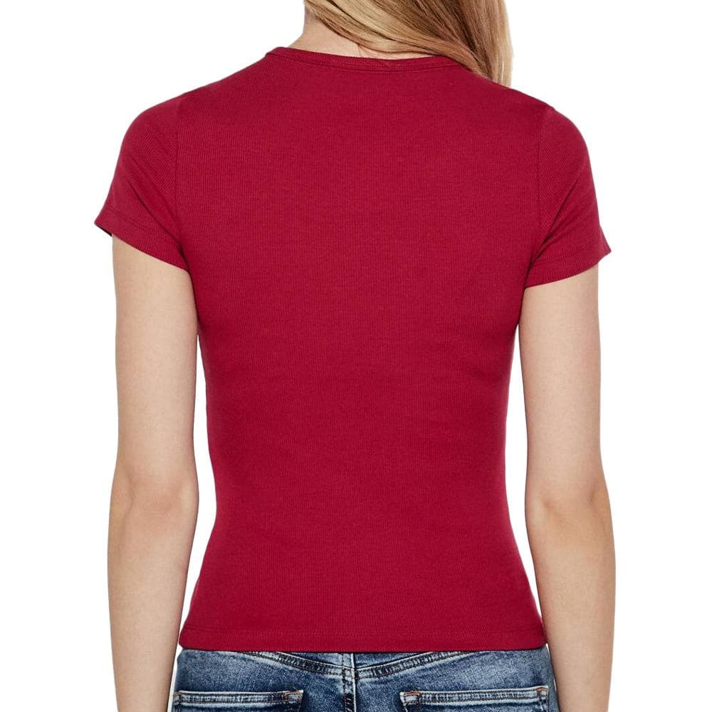 T-Shirt Rose Foncé Femme Tommy Hilfiger Badge 2