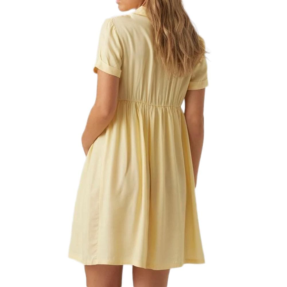 Robe Jaune Femme Mamalicious Lia 2