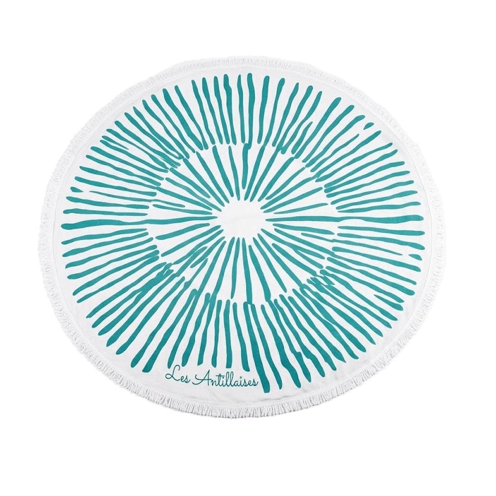 Drap De Plage Bleu/Blanche Mixte Les Antillaises La Corallienne 1