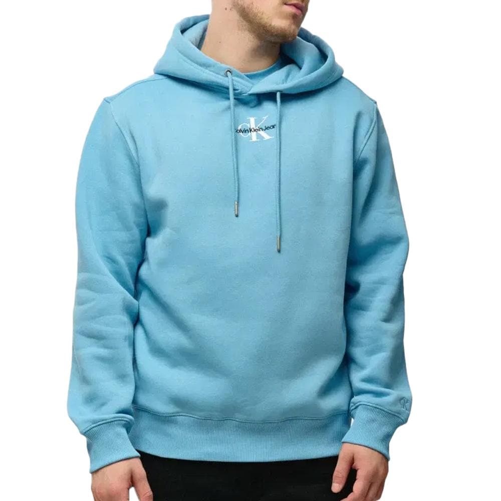 Sweat à Capuche Bleu Homme Calvin Klein J30J323749 1