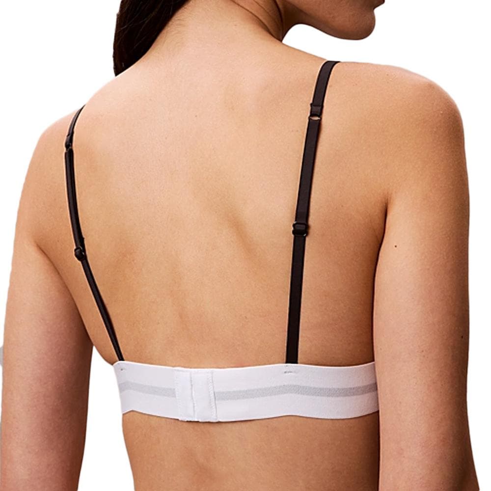 Soutien-Gorge Noir Femme Calvin Klein Jeans Unlined Triangle 2