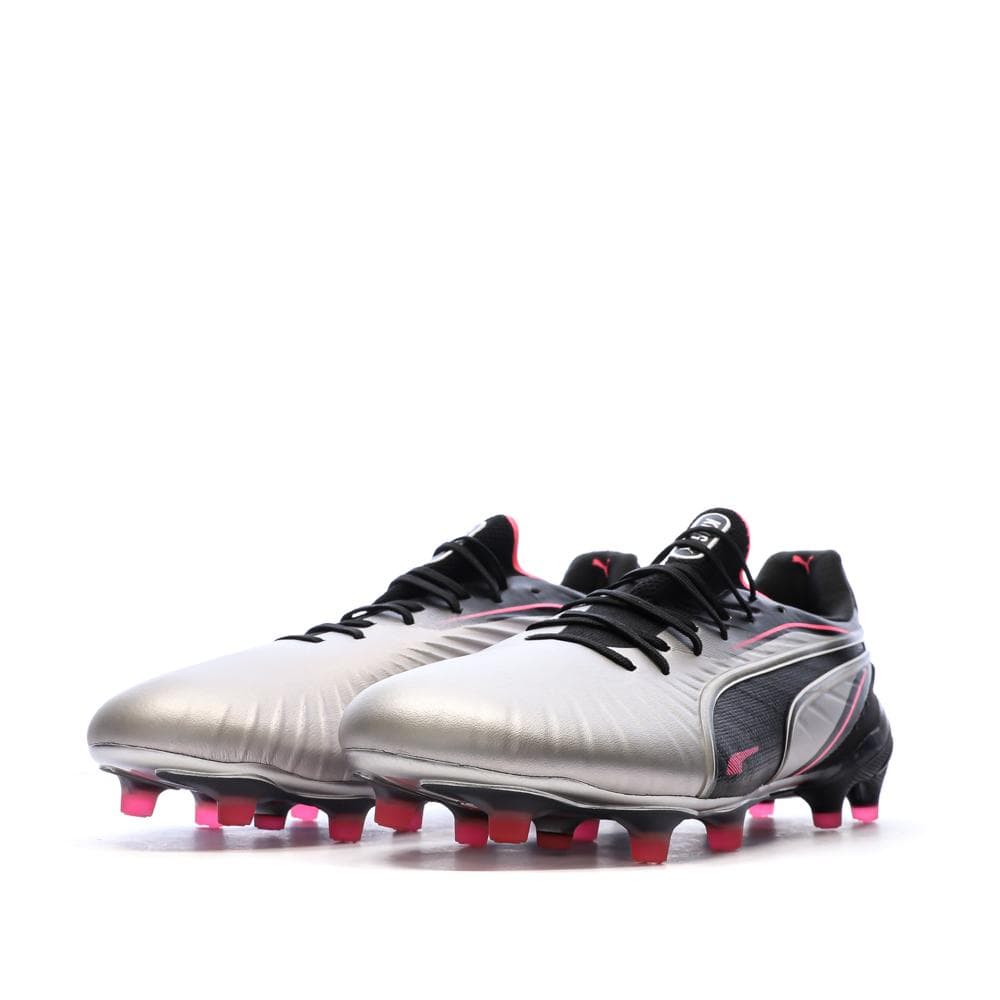 Chaussures de Football Grises/Noires Homme Puma King Ultimate 6