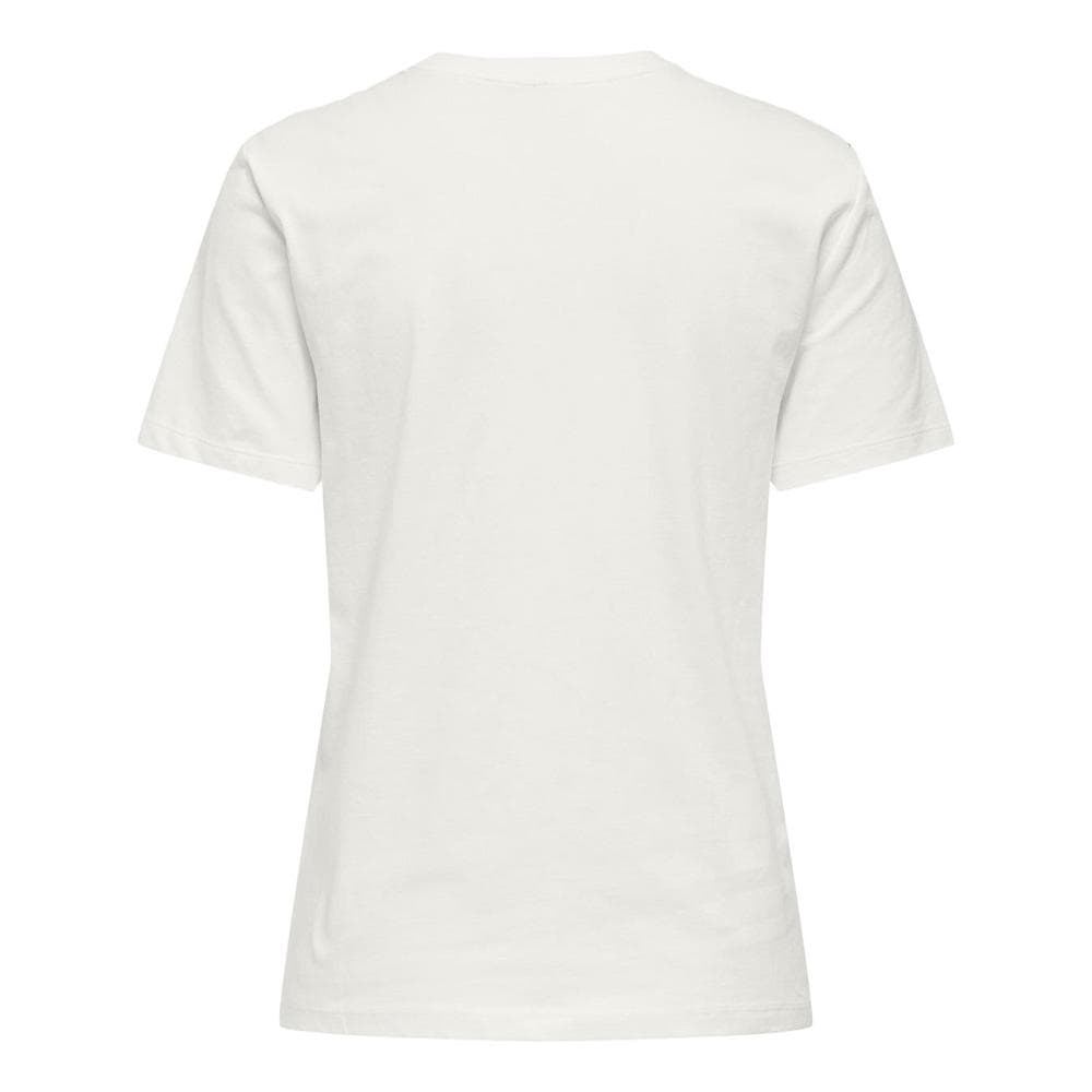 T-Shirt Blanc/Rose Femme Only Heart 2