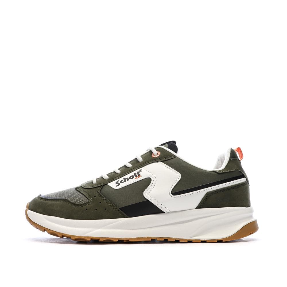 Baskets Kaki Homme Schott Maki 1