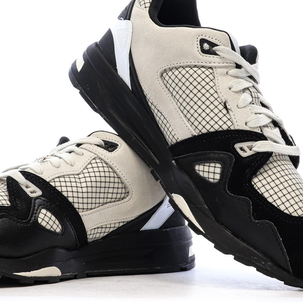 Baskets Noir/Beige Homme Le Coq Sportif Lcs R1000 Ripstop 7