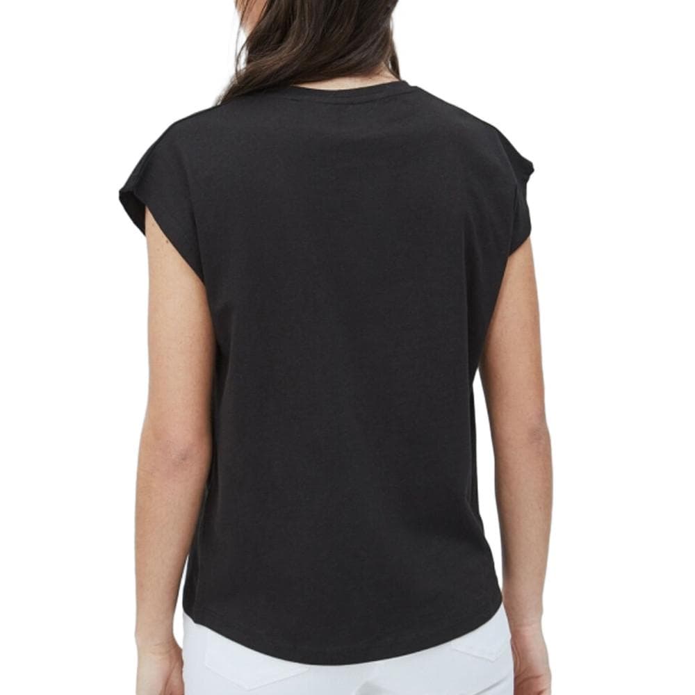 T-shirt Noir Femme Pepe Jeans Bloom 2