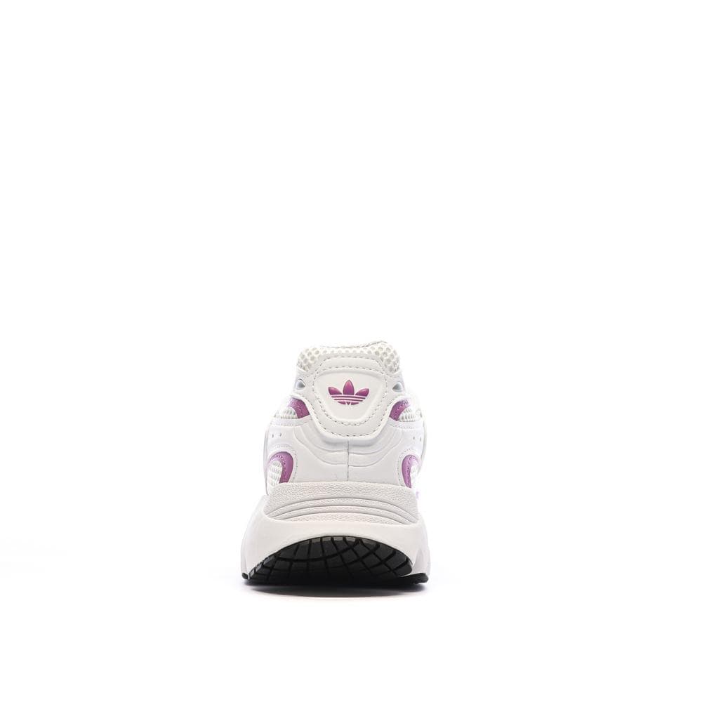 Baskets Blanches/Roses Femme Adidas Ozmillen 3