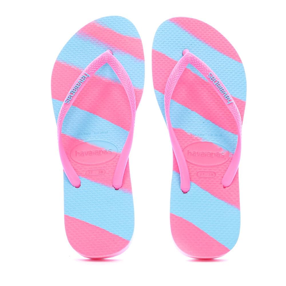 Tongs Rose/Turquoise Femme Havaianas Infrad 3
