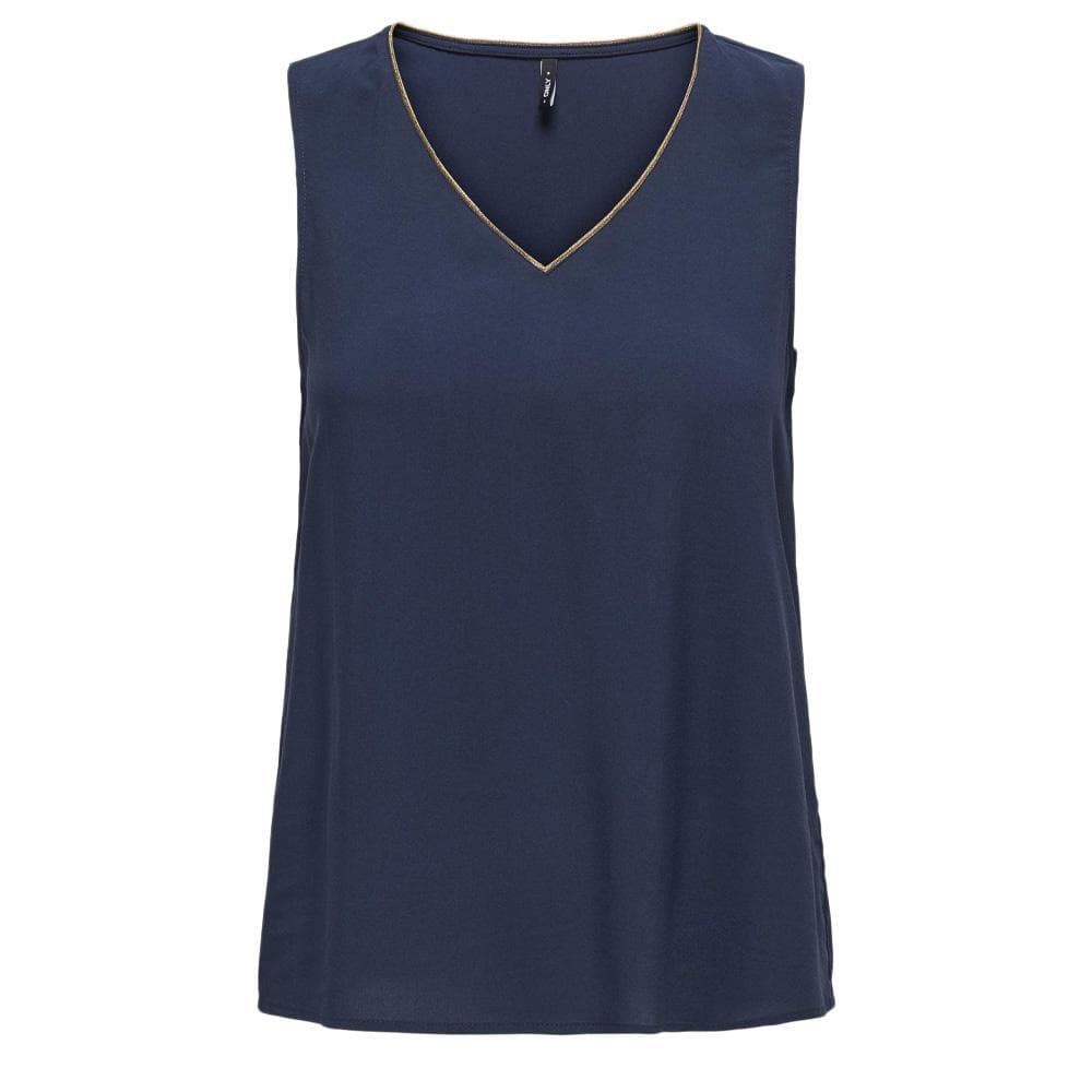 T-Shirt Marine/Doré Imprimé Femme Only Onlselina 1