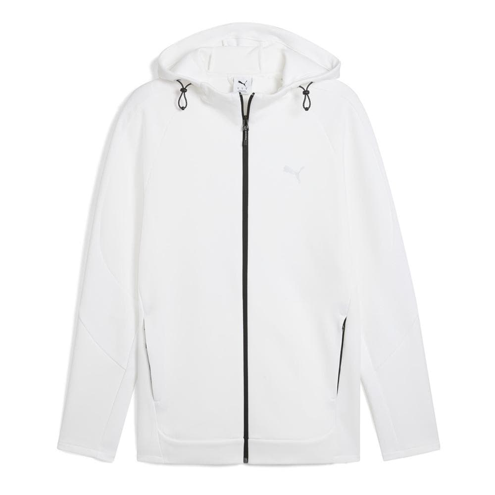 Sweat Zippé Blanc Homme Puma Evostripes 1