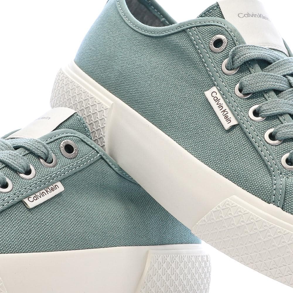 Baskets Bleu Femme Calvin Klein Jeans Low Lace 7
