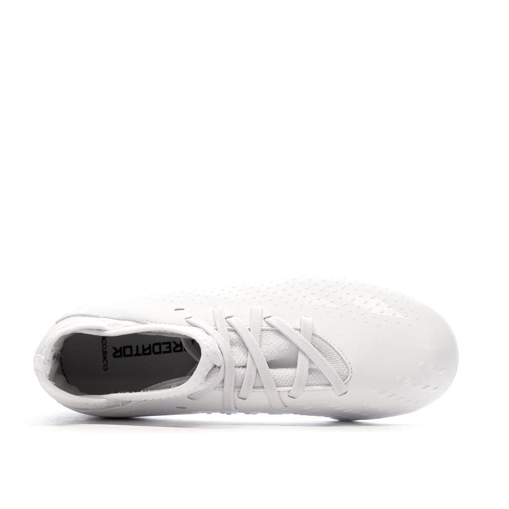 Chaussures de football Blanches Garçon Adidas Predator Accuracy.3 4