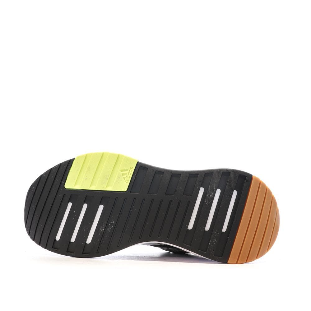 Chaussures de running Noires/Jaunes Femme Adidas Racer 5