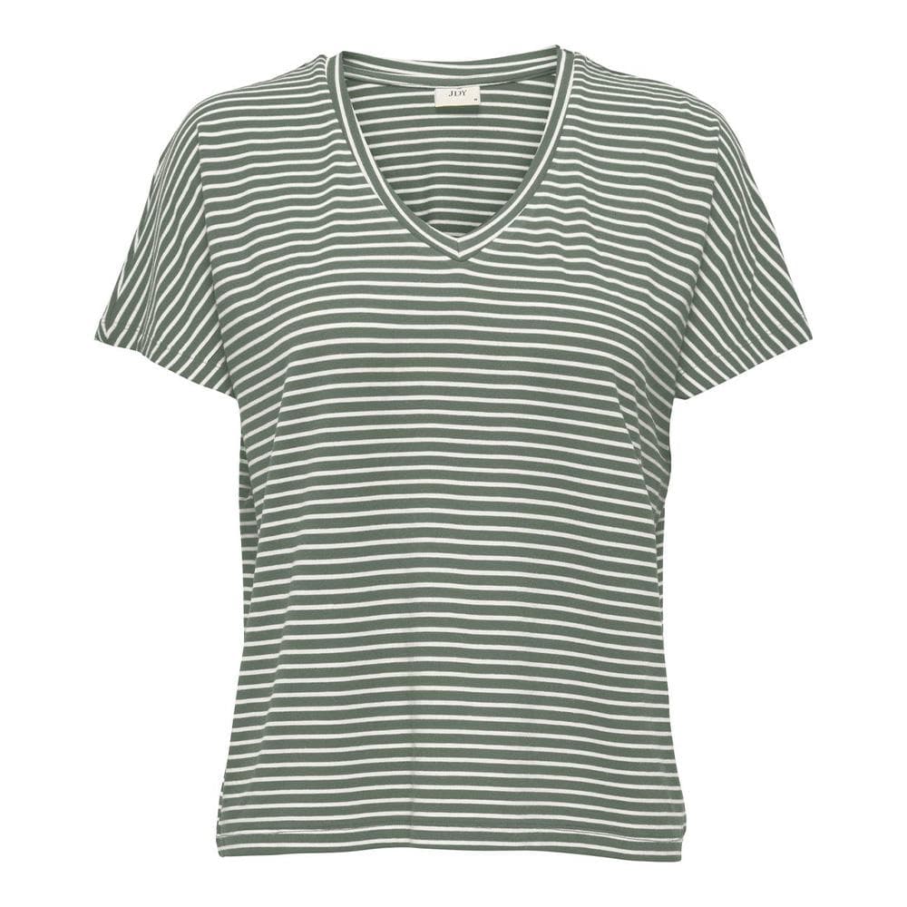 T-shirt Vert à rayures Femme JDY Issy 1