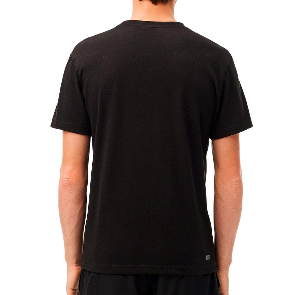 T-shirt Noir Homme Lacoste TH2042 2