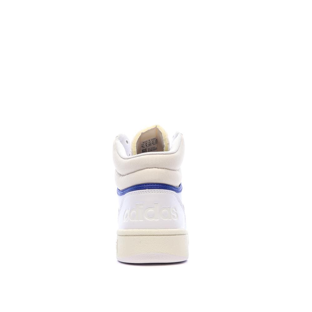 Baskets Blanches/Grises/Bleu Homme Adidas Hoops 3