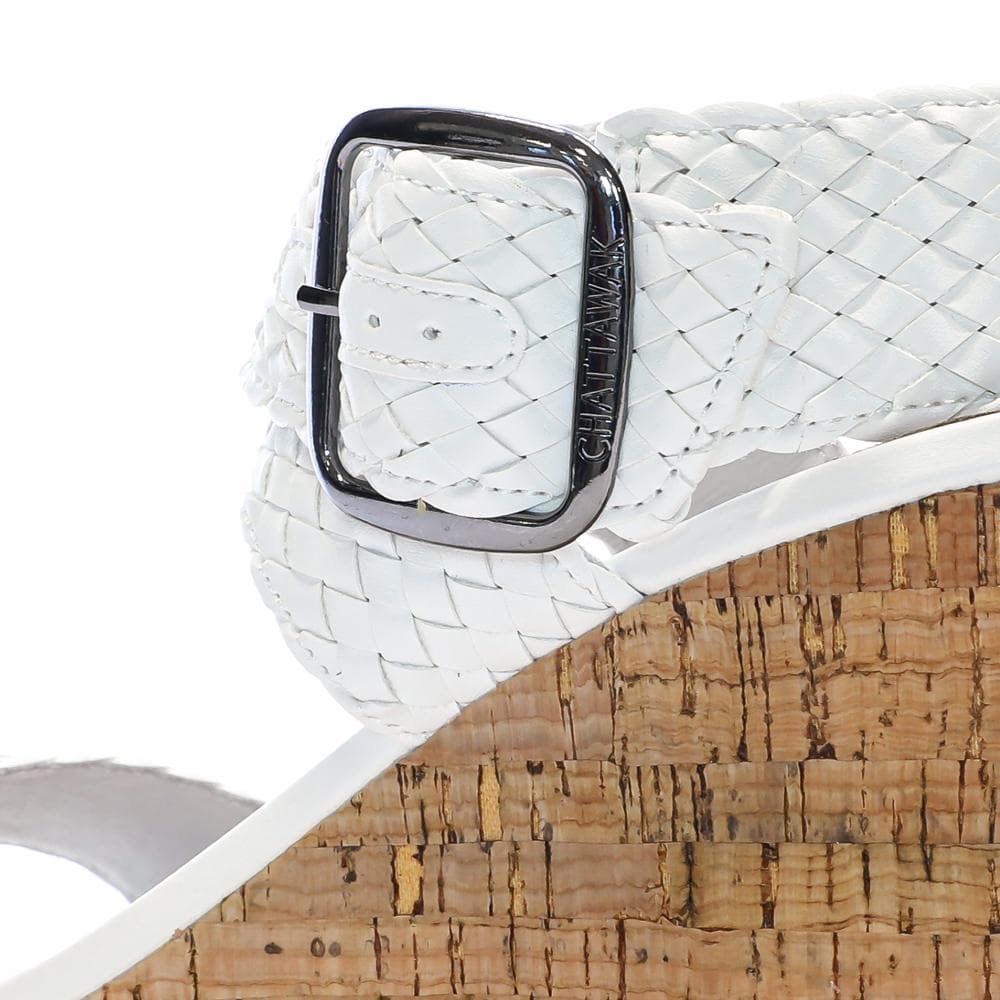 Sandales Blanc Femme Chattawak Summer 6