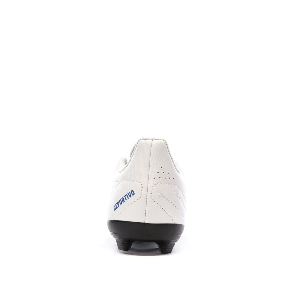 Chaussures de foot Blanc/Bleu Garçon Adidas Deportivo Ii Fxg J 3