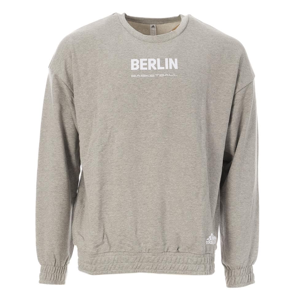 Sweat Gris Homme Adidas Alba 1