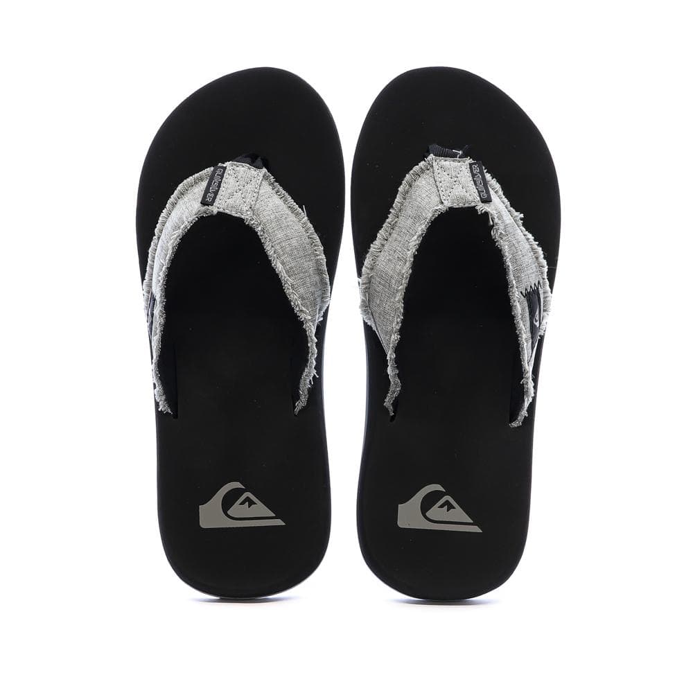 Tongs Noir/Gris Quiksilver Monkey Abyss 3