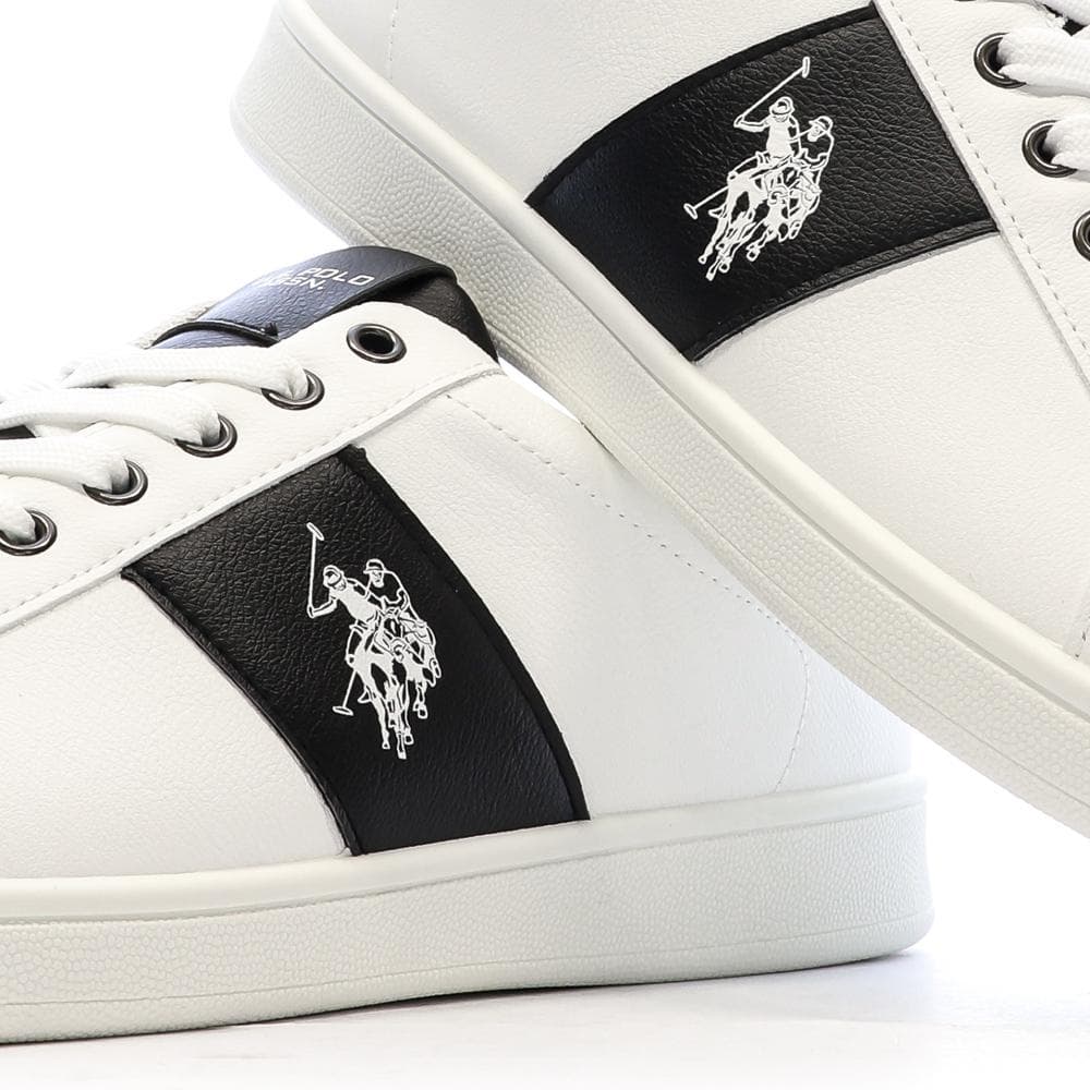 Baskets Blanches/Noires Homme US Polo ASSN High-top 7