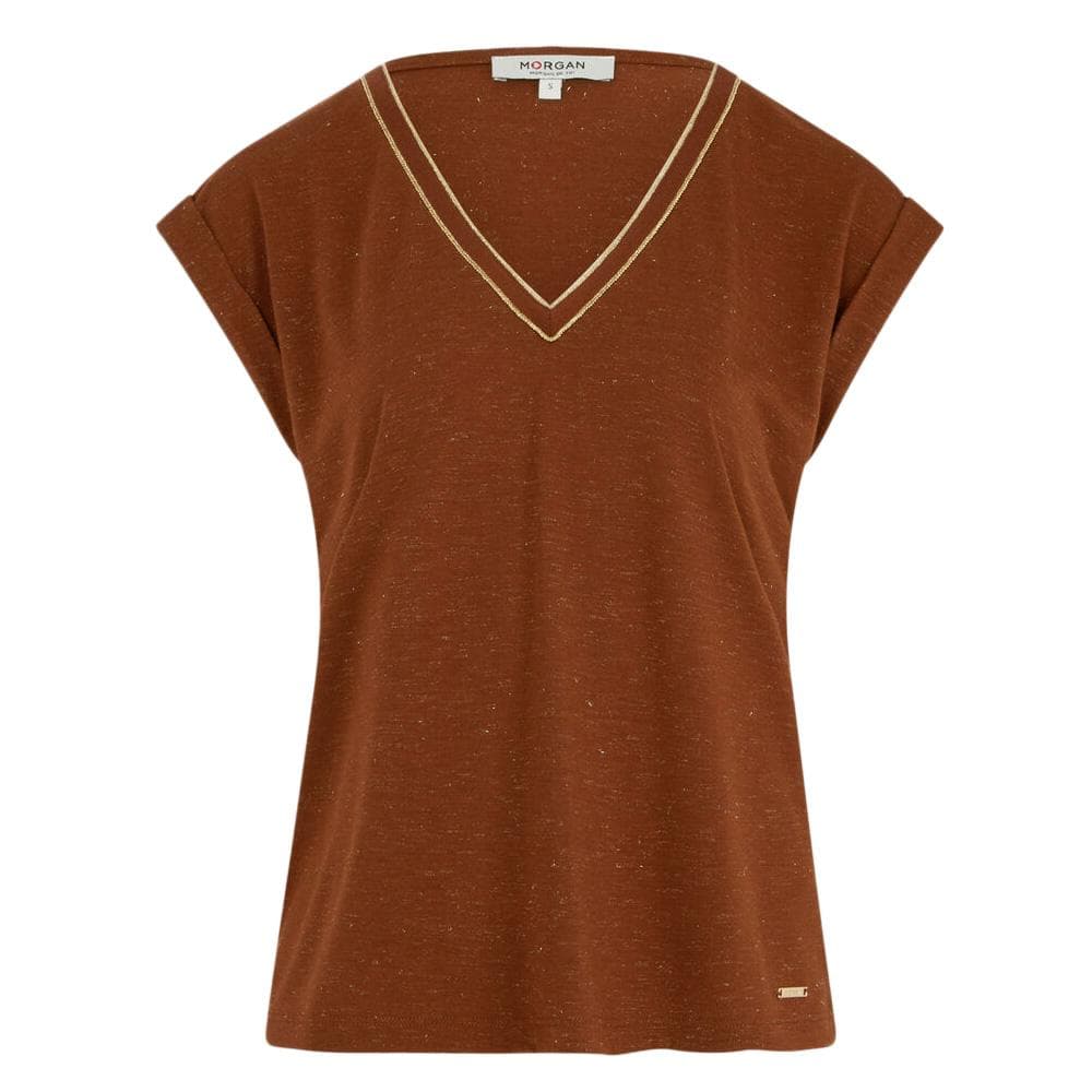 T-Shirt Marron Femme Morgan DAYA 2