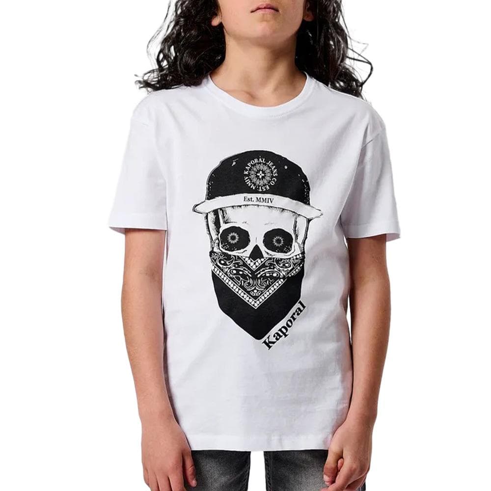 T-Shirt Blanc Garçon Kaporal Onie 1