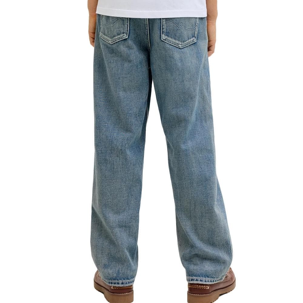 Jean Loose Bleu Délavé Garçon Jack & Jones Alex 2