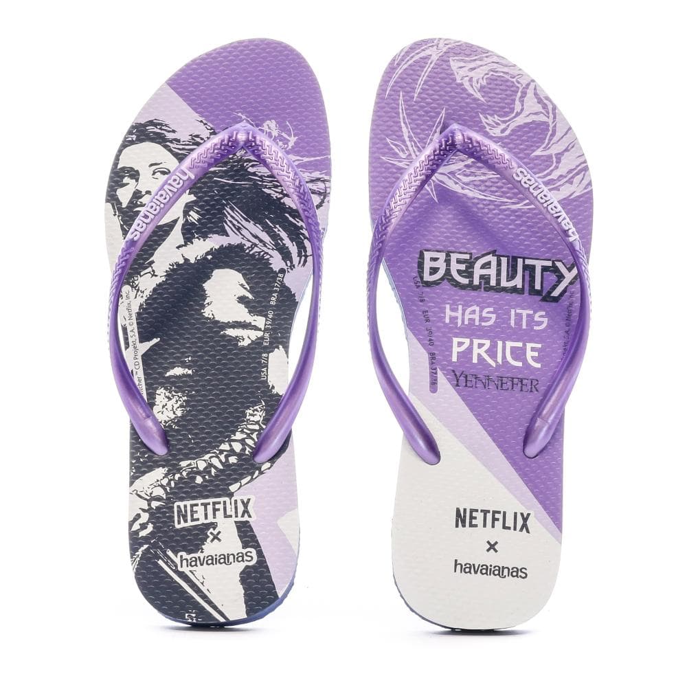 Tongs Violette Femme Havaianas Slim Netflix The Witcher 3