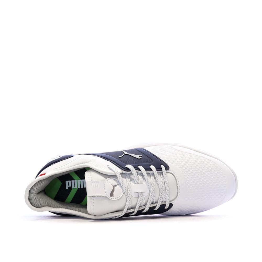Chaussures de Golf Blanc/Marine Homme Puma Ignite Elevate 4