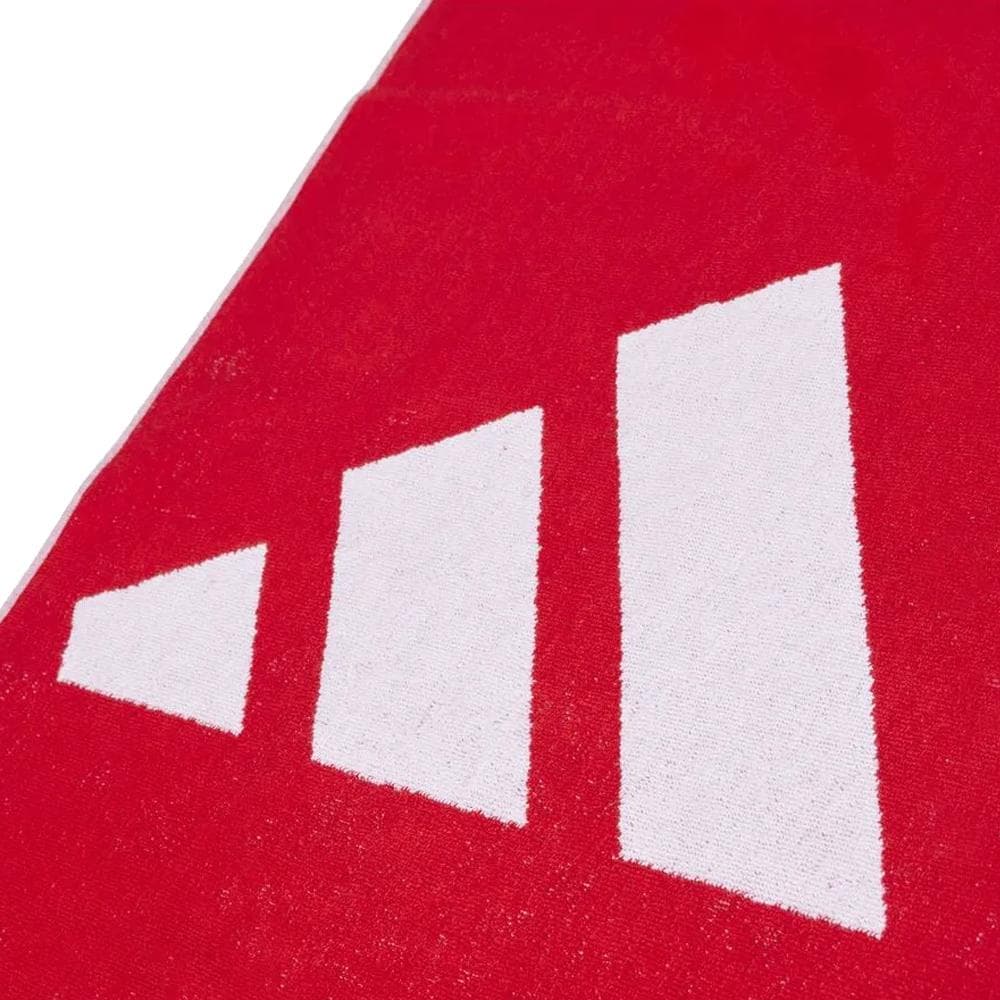 Serviette Rouge/Blanc Homme Adidas Smal 2
