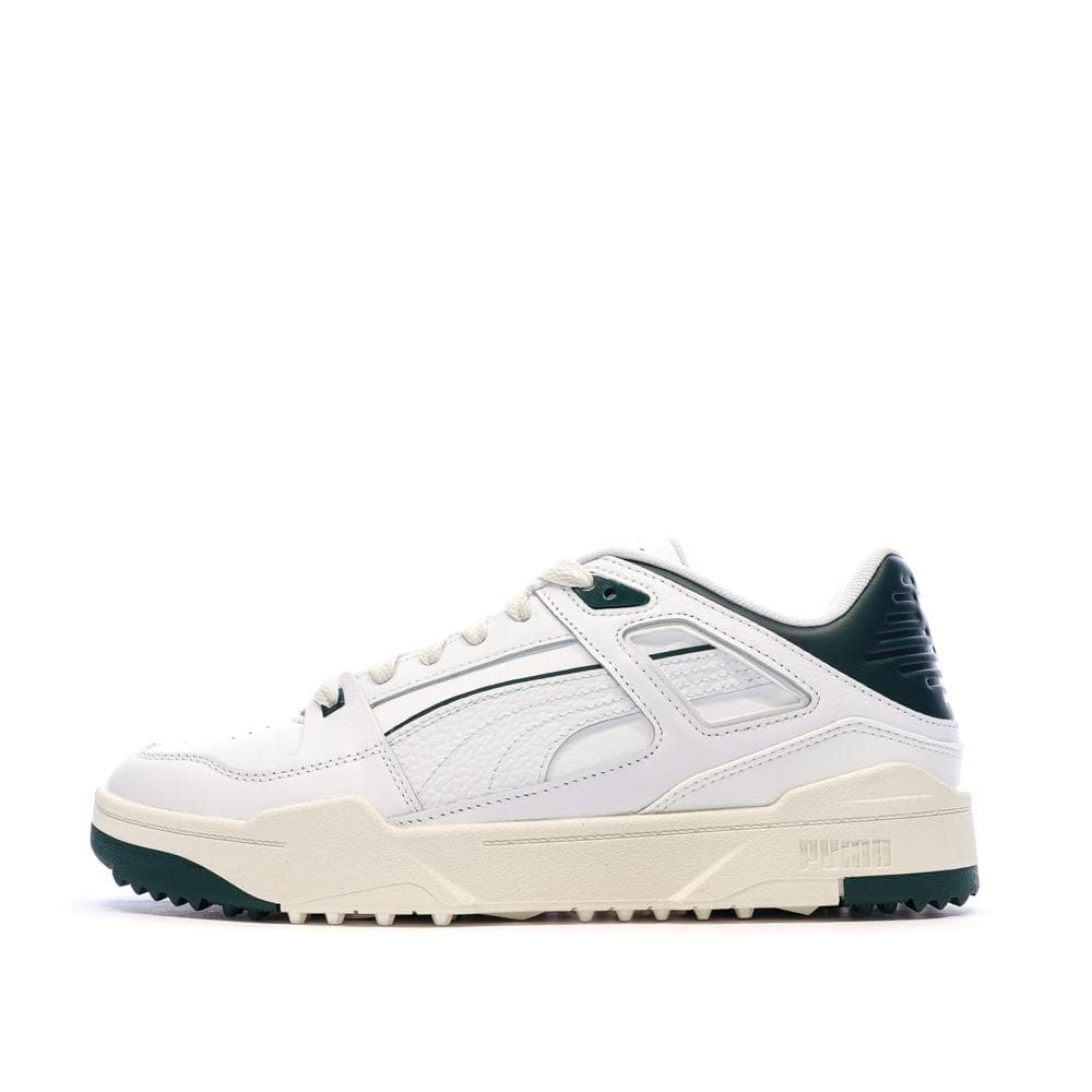 Baskets Blanc/Vert Foncé Puma Slipstream 1