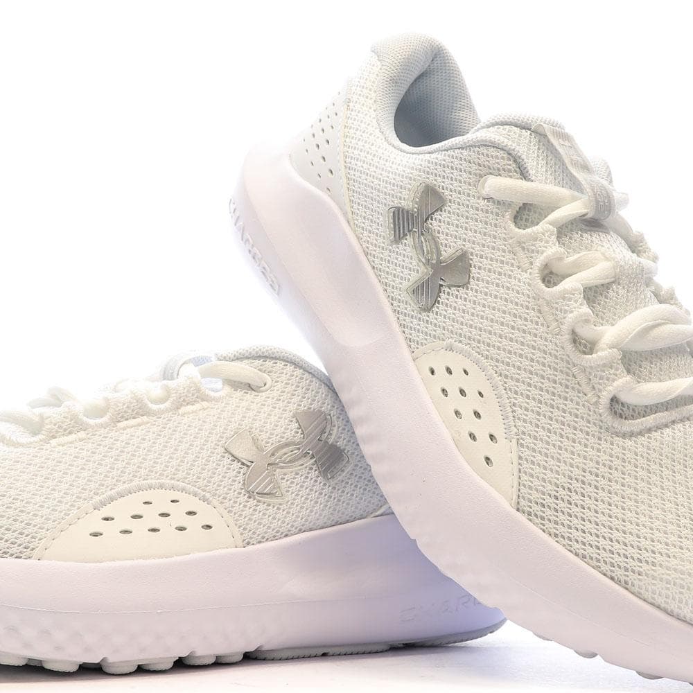 Chaussures de Running Blanc Femme Under Armour Charged Surge 4 7