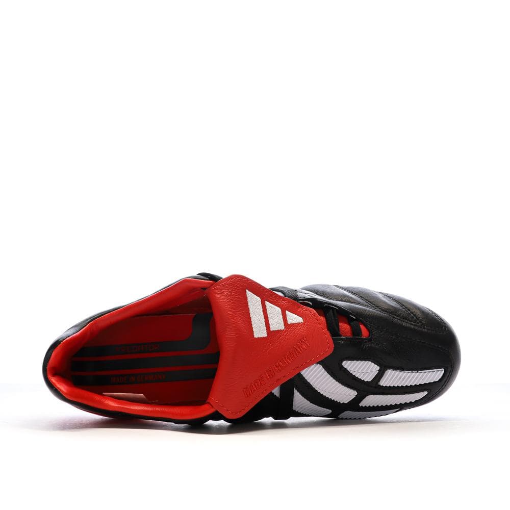 Chaussures de Foot Noir/Rouge Homme Adidas Predator Mania 4