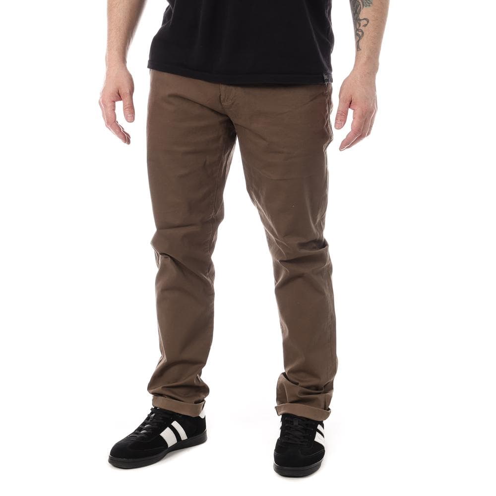 Chino Marron Moyen Homme Paname Brothers Costa 1