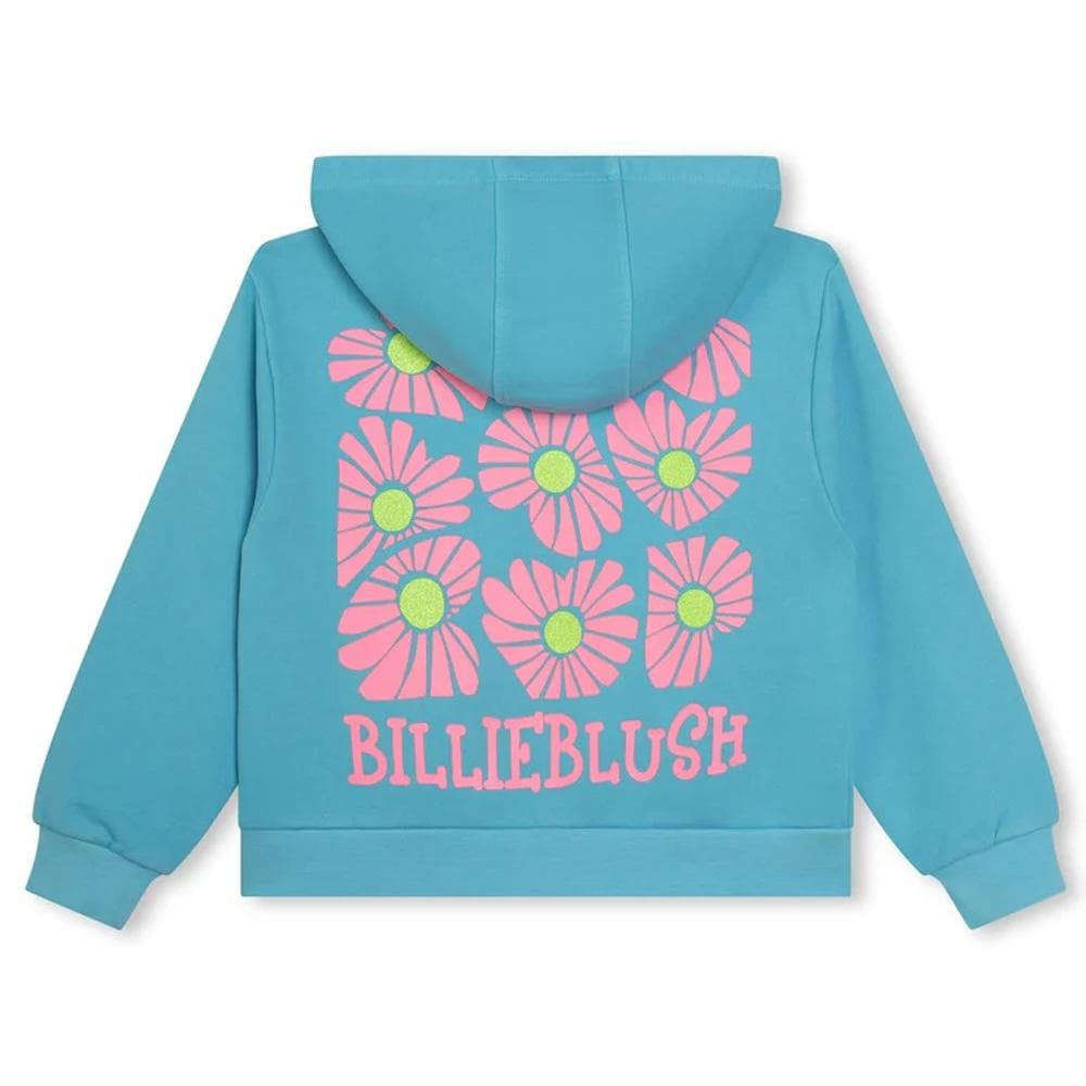 Sweat Bleu Fille Billieblush U20103 2