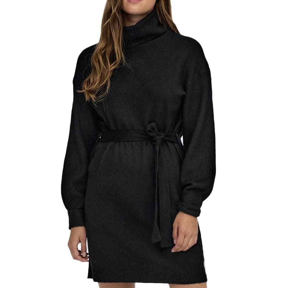 Robe Col Roulé Noir Femme JDY Roll Neck 1